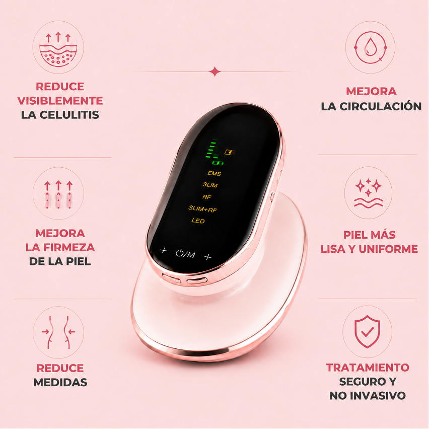 Dispositivo Radiofrecuencia | Reduce celulitis unifica y da firmeza a la Piel