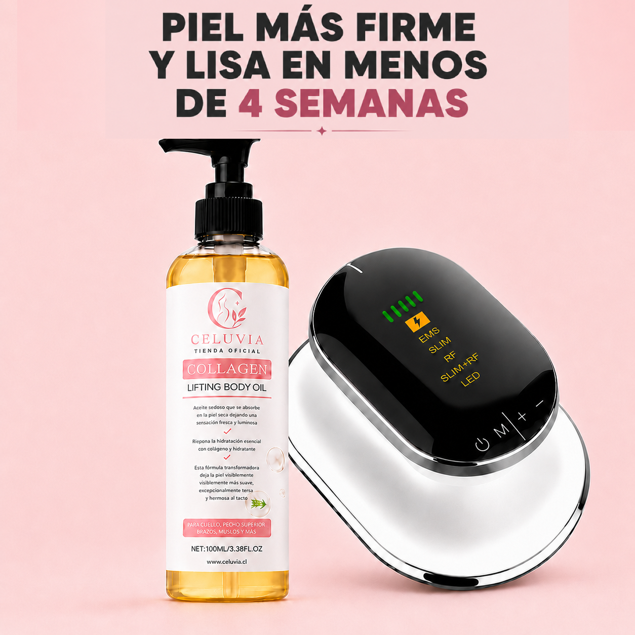 Dispositivo Radiofrecuencia | Reduce celulitis unifica y da firmeza a la Piel